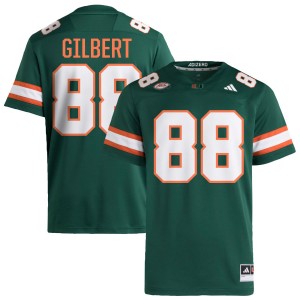Men Luka Gilbert Green Miami Hurricanes #88 College Football NCAA Jersey 799391-808
