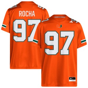 Mens Will Rocha Orange Miami Hurricanes #97 College Football Alumni Jersey 521537-307